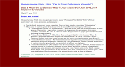 Desktop Screenshot of monochrome-web.be